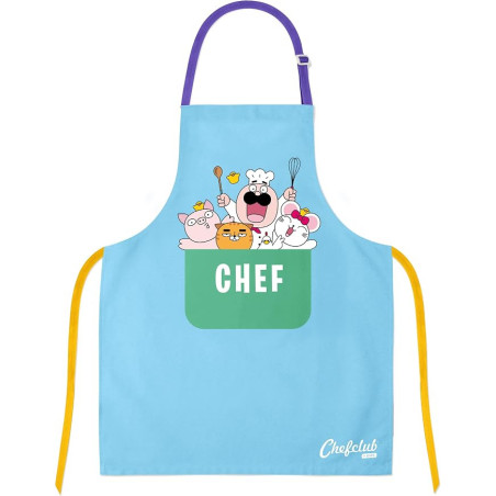 Tablier enfant CHEF CLUB, Kids Bleu