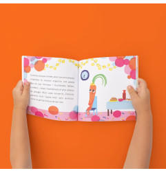Livre Les Graines de Demain CHEF CLUB, Charlotte la Carotte