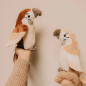 Peluche Pierre le Perroquet Parlant MRS ERTHA, Rouille Peluche Pierre le Perroquet Parlant MRS ERTHA, Rouille