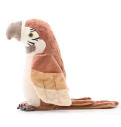 Peluche Pierre le Perroquet Parlant MRS ERTHA, Rouille