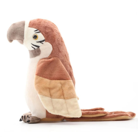 Peluche Pierre le Perroquet Parlant MRS ERTHA, Rouille