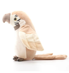 Peluche Pierre le Perroquet Parlant MRS ERTHA, Beige Nude