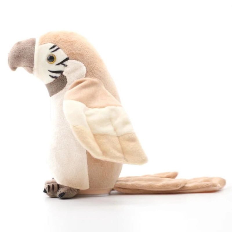 Peluche Pierre le Perroquet Parlant MRS ERTHA, Beige Nude Peluche Pierre le Perroquet Parlant MRS ERTHA, Beige Nude