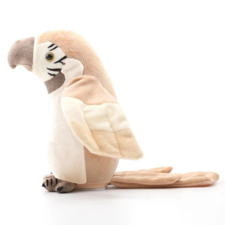Peluche Pierre le Perroquet Parlant MRS ERTHA, Beige Nude