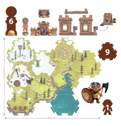Figurines, puzzle et accessoires Alric Barbarious ARTY TOYS
