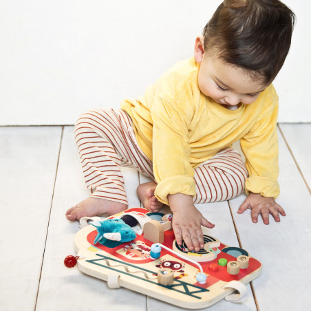 Panneau d'activités Camion de Pompiers LILLIPUTIENS