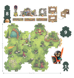Figurines, puzzle et accessoires Puzzl'Up Voras Furious ARTY TOYS
