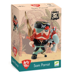 Figurine Sam Parrot Piratous ARTY TOYS