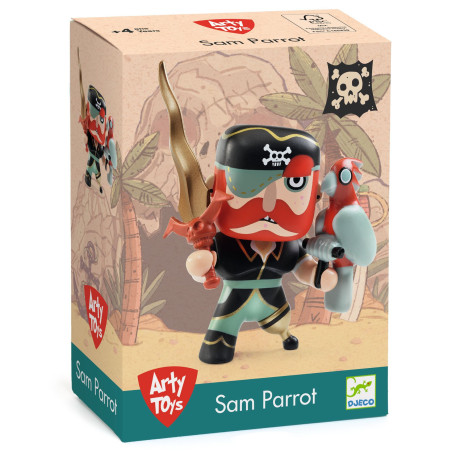 Figurine Sam Parrot Piratous ARTY TOYS