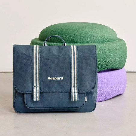 Cartable Paul PETIT PICOTIN, bleu nuit, personnalisable