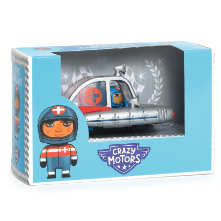 Voiture Space Ambulance CRAZY MOTORS