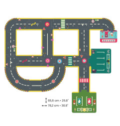 Puzzle Circuit CRAZY MOTORS