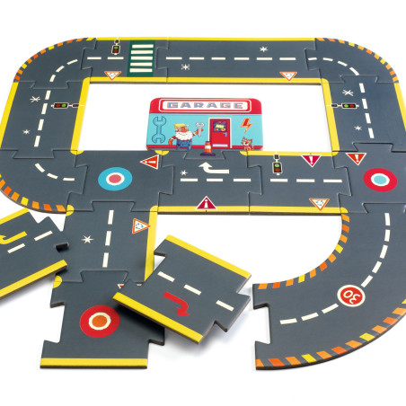 Puzzle Circuit CRAZY MOTORS