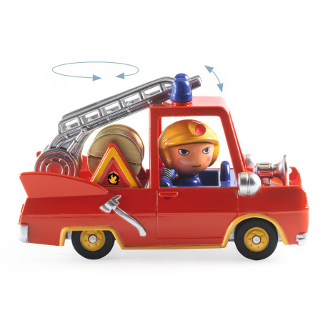 Voiture Little Fire Truck Pompier CRAZY MOTORS