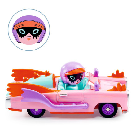 Voiture Pink Lady CRAZY MOTORS