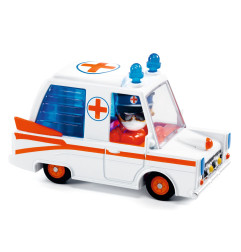 Voiture Hurry Ambulance CRAZY MOTORS