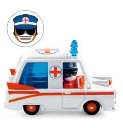 Voiture Hurry Ambulance CRAZY MOTORS