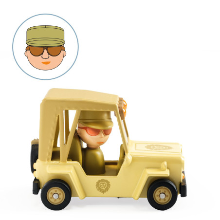 Voiture Lion Safari CRAZY MOTORS