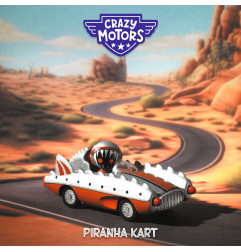 Voiture Piranha Kart CRAZY MOTORS