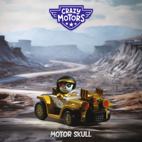 Voiture Motor Skull CRAZY MOTORS