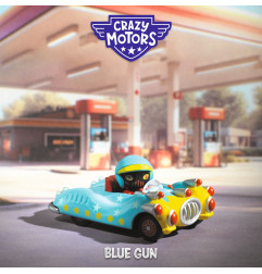 Voiture Blue Gun CRAZY MOTORS