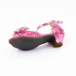 Mules à paillettes roses LABAY Mules à paillettes roses LABAY