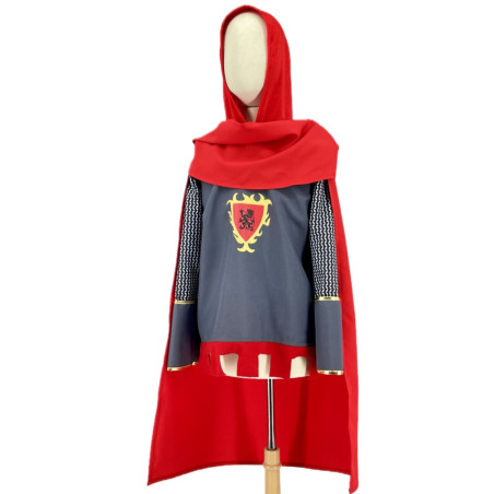 Déguisement de chevalier Perceval avec cape LABAY