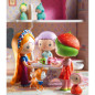 Figurines et maison de Bluchka et Indie TINYLY