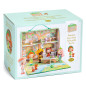Figurines Maison des Bois de Sylvia et Fox TINYLY