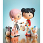Figurines Sidonie et Zick TINYLY