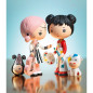 Figurines Barbouille et Gribs TINYLY