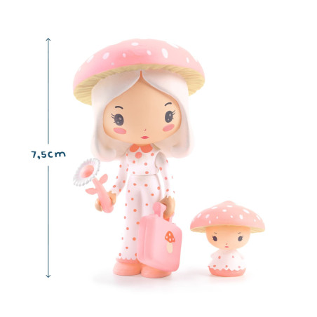 Figurines Amy et Mushy TINYLY