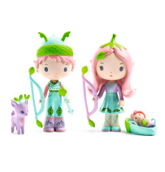 Figurines Lily et Sylvestre TINYLY