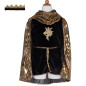 Tenue de Chevalier Or GREAT PRETENDERS avec tunique, cape et couronne Tenue de Chevalier Or GREAT PRETENDERS avec tunique, cape et couronne