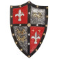 Bouclier de chevalier en latex GREAT PRETENDERS Bouclier de chevalier en latex GREAT PRETENDERS