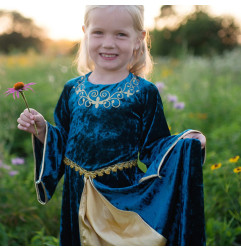 Robe Reine Guenièvre turquoise GREAT PRETENDERS