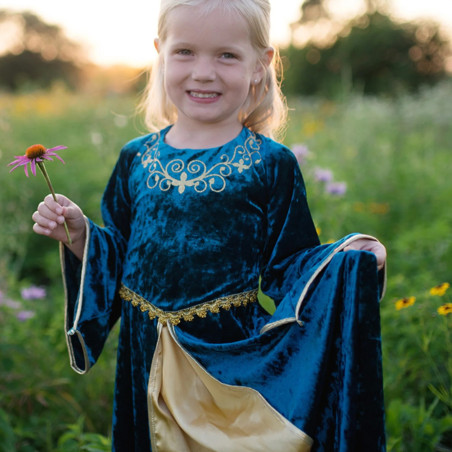 Robe Reine Guenièvre turquoise GREAT PRETENDERS