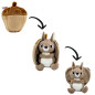 Peluche 2 en 1 Gland Noiset l'Ecureuil Flipetz LES DEGLINGOS Peluche 2 en 1 Gland Noiset l'Ecureuil Flipetz LES DEGLINGOS