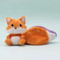 Peluche 2 en 1 Figue Russet le Renard Flipetz LES DEGLINGOS Peluche 2 en 1 Figue Russet le Renard Flipetz LES DEGLINGOS