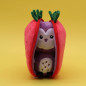 Peluche 2 en 1 Fraise Violet la Chouette Flipetz LES DEGLINGOS Peluche 2 en 1 Fraise Violet la Chouette Flipetz LES DEGLINGOS