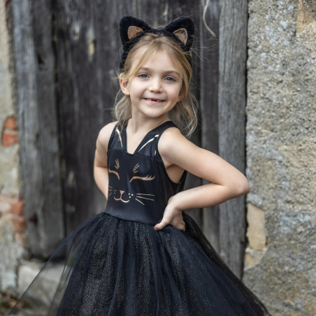 Robe Chat Noir avec serre-tête GREAT PRETENDERS