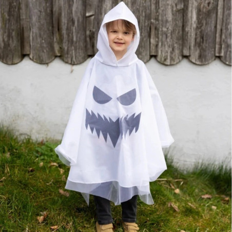 Poncho à capuche Fantôme Maléfique GREAT PRETENDERS