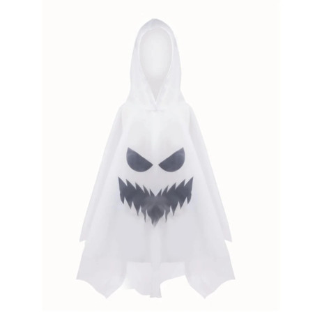 Poncho à capuche Fantôme Maléfique GREAT PRETENDERS