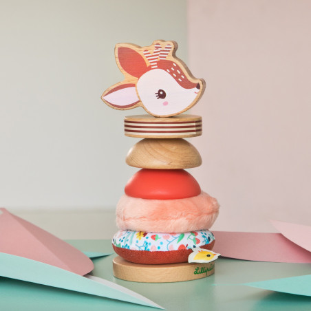 Pyramide à empiler Stella LILLIPUTIENS