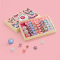 Grand coffret de billes et calots BILLES AND CO, Papillons Anamorphiques Grand coffret de billes et calots BILLES AND CO, Papillons Anamorphiques