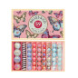 Grand coffret de billes et calots BILLES AND CO, Papillons Anamorphiques Grand coffret de billes et calots BILLES AND CO, Papillons Anamorphiques