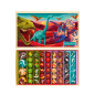 Grand coffret de billes et calots BILLES AND CO, Dinosaures Grand coffret de billes et calots BILLES AND CO, Dinosaures