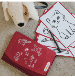 Tablette à dessin nomade KidyDraw Mini KIDYWOLF, Animaux de Compagnie