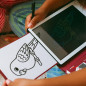 Tablette à dessin nomade KidyDraw Mini KIDYWOLF, Animaux de Compagnie Tablette à dessin nomade KidyDraw Mini KIDYWOLF, Animaux de Compagnie