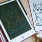 Tablette à dessin nomade KidyDraw Mini KIDYWOLF, Animaux de Compagnie Tablette à dessin nomade KidyDraw Mini KIDYWOLF, Animaux de Compagnie